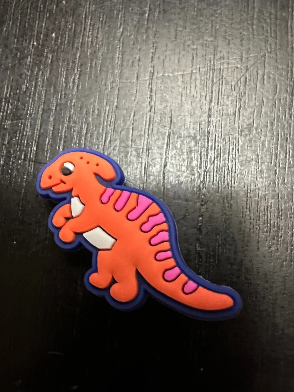 Orange Dino Charm